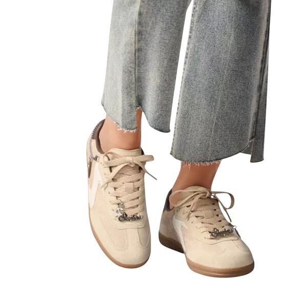 Skechers Hotshot - City Charm Beige Sneaker Size 9.5 Women's - New - Picture 6 of 6